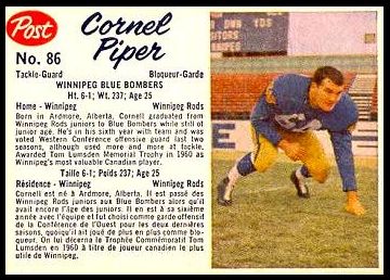 86 Cornel Piper